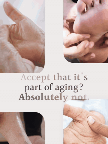 Hands and feet living with nerve pain